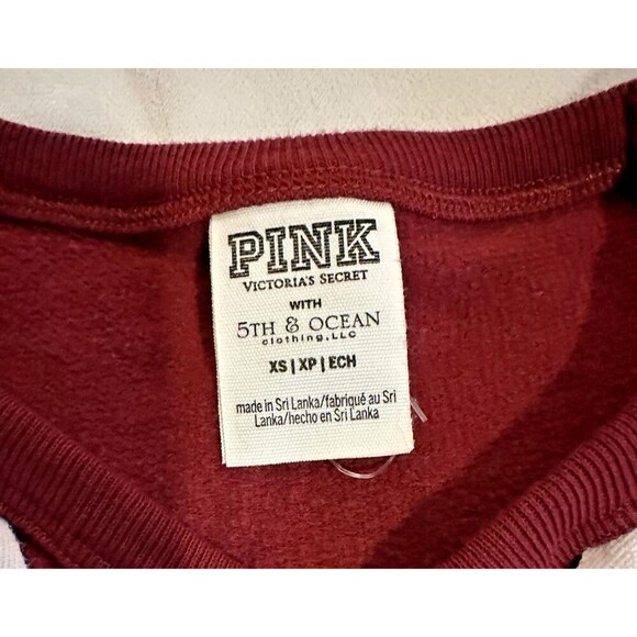 ASU PINK Victorias Secret Shirt Womens XS 5th & Ocean Arizona State University - Picture 7 of 11